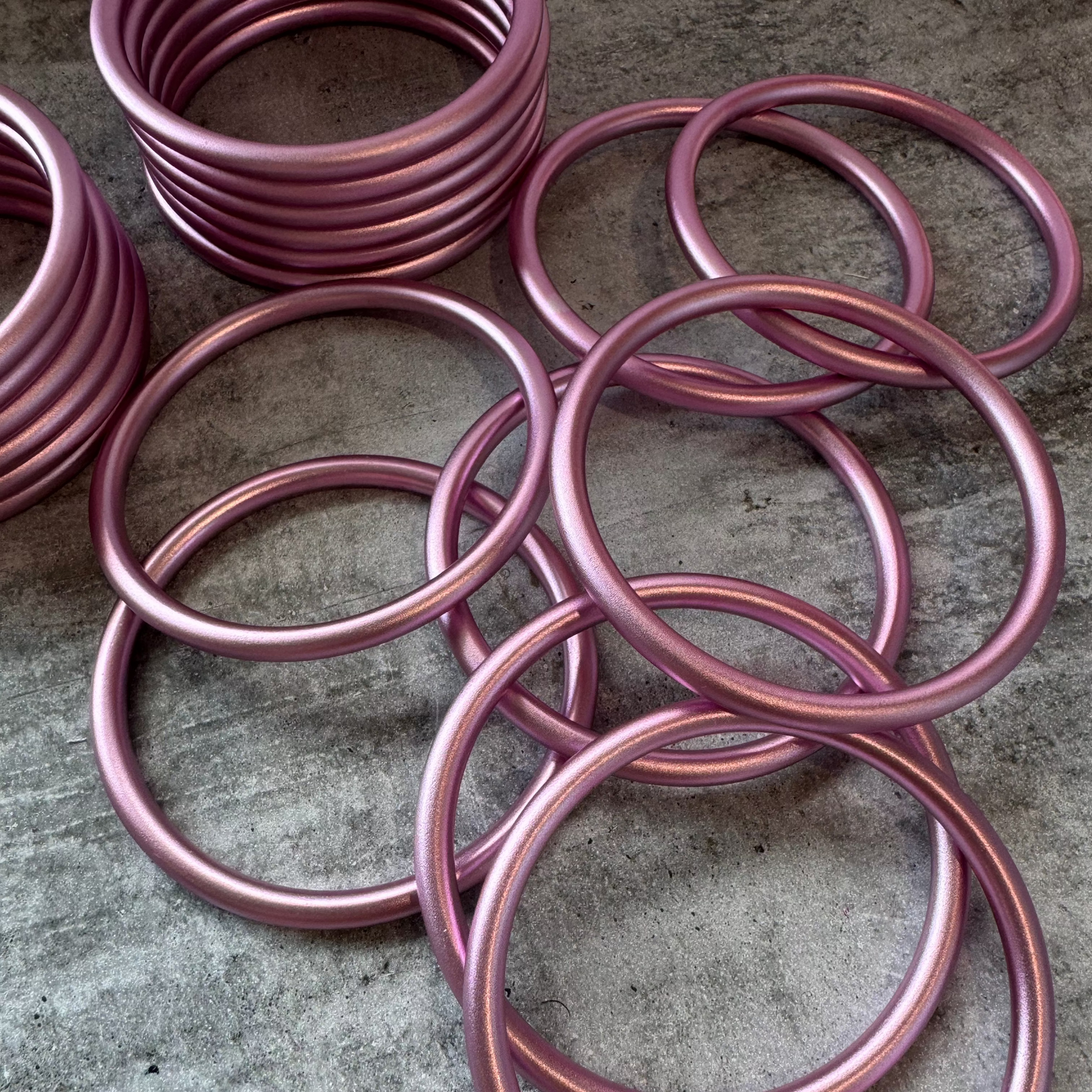 Giant 3 inch rings for sling bags or added bling - twin pack