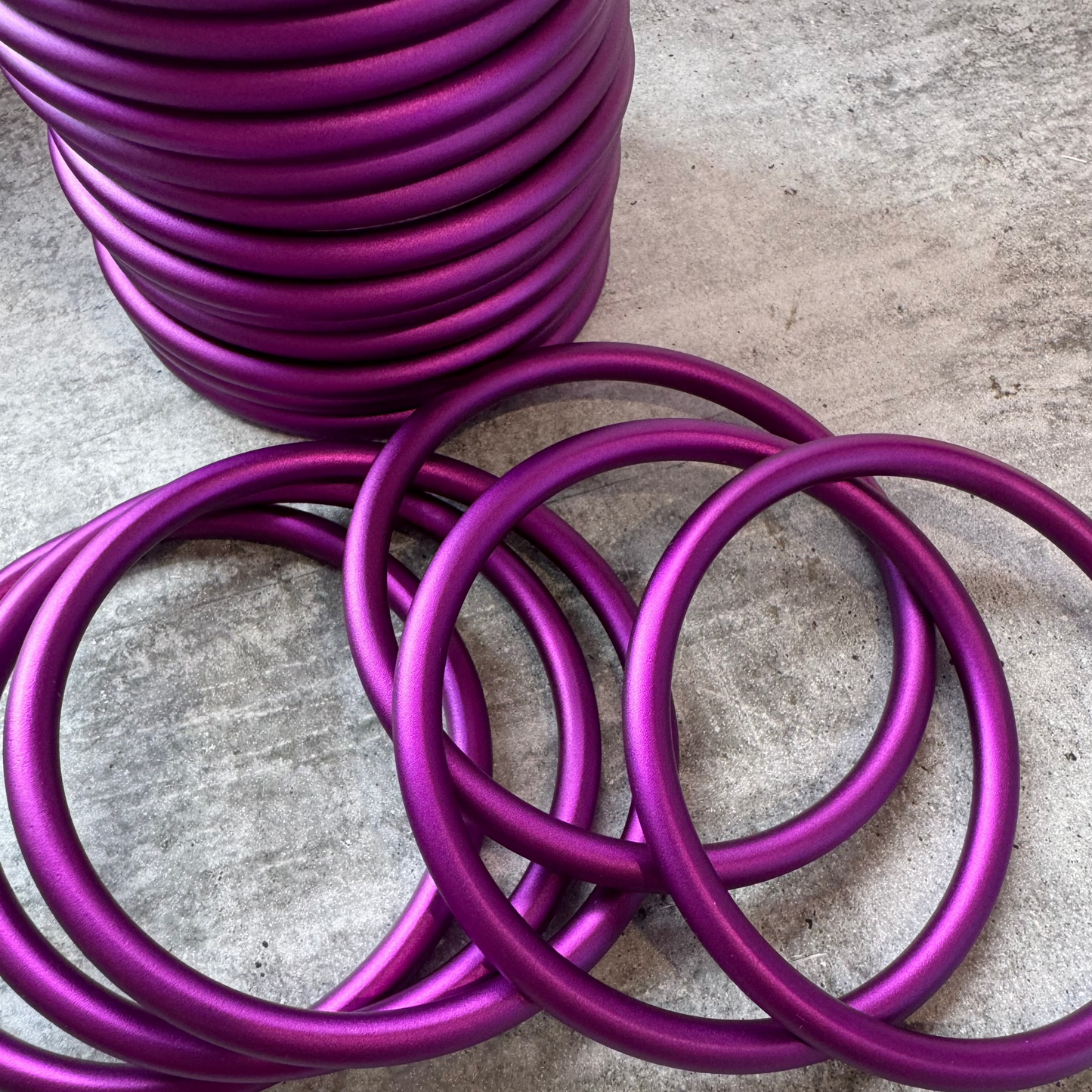 Giant 3 inch rings for sling bags or added bling - twin pack