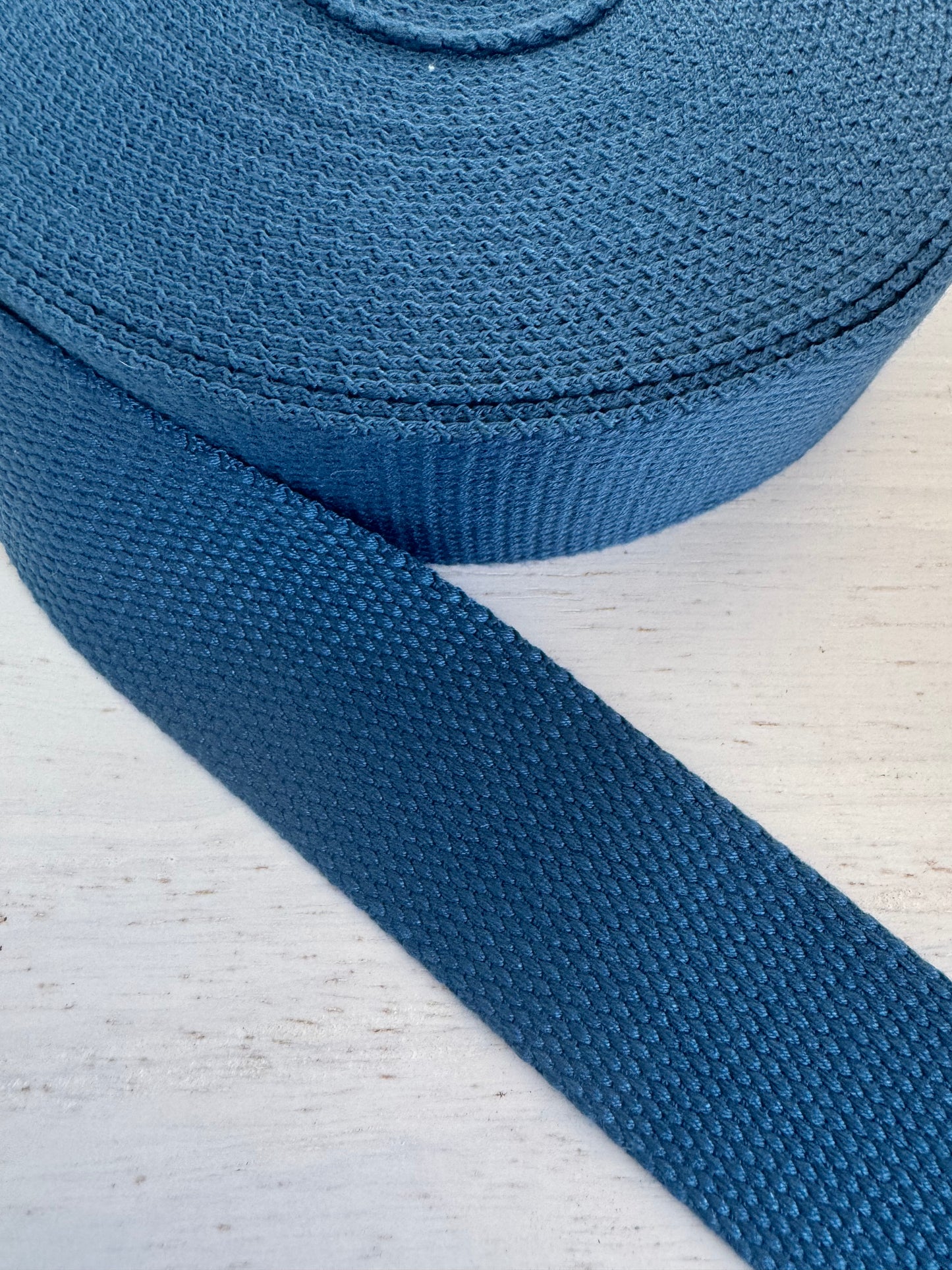 38mm Polycotton Webbing in plain colours 3m bundles