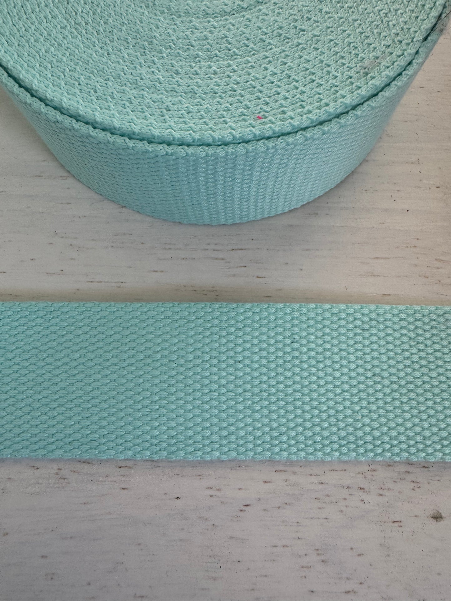 38mm Polycotton Webbing in plain colours 3m bundles