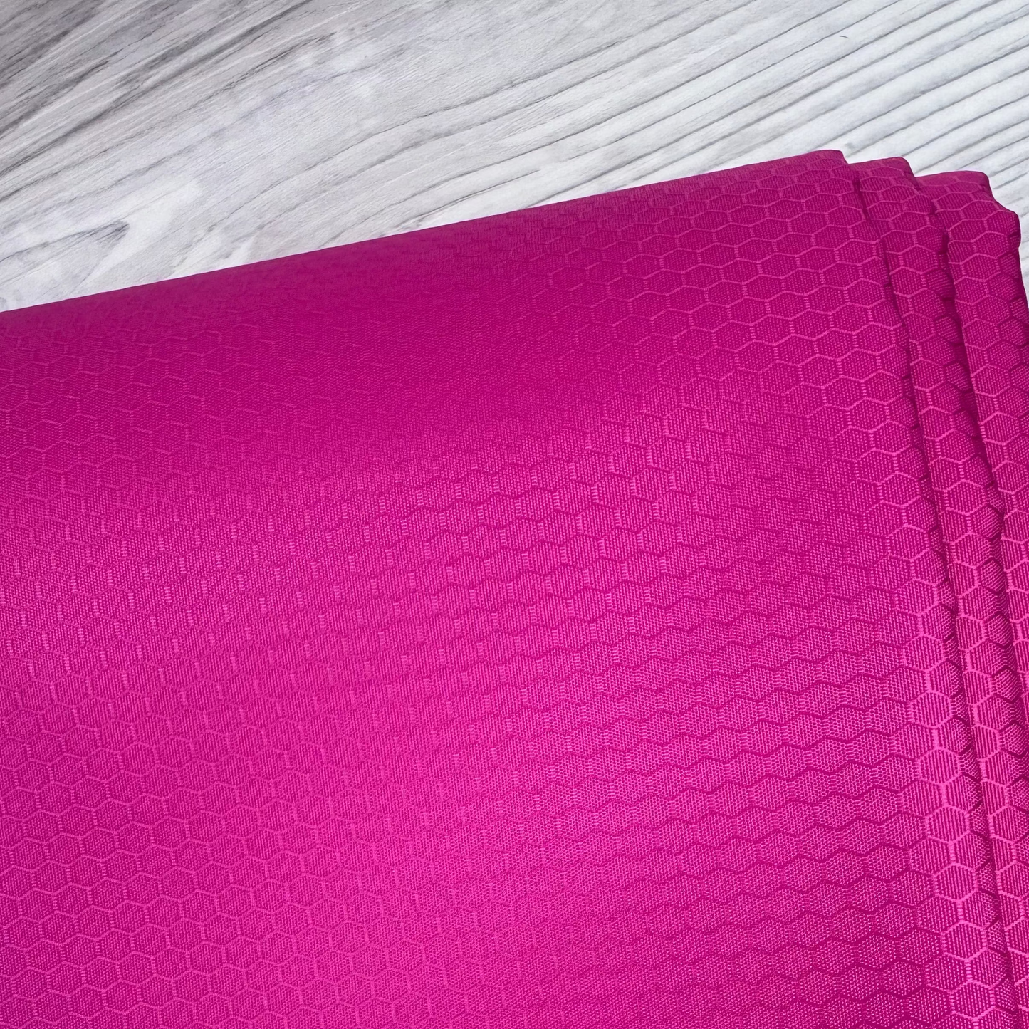 Waterproof Oxford Nylon lining fabric 420D honeycomb magenta