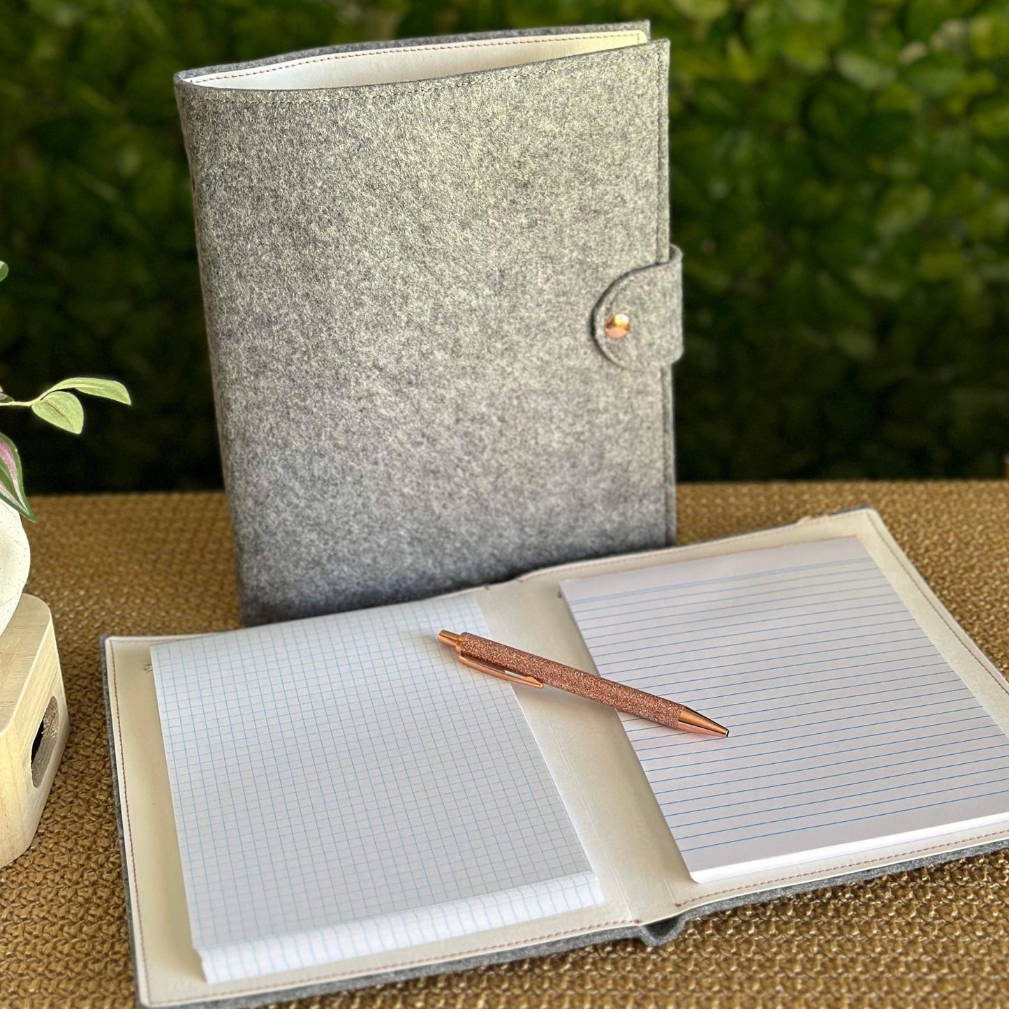 The Joint venture Planner and Notepad Cover PDF pattern