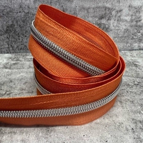 #5 zipper tape Melon 1, 3, 5and 10 metre bundles available