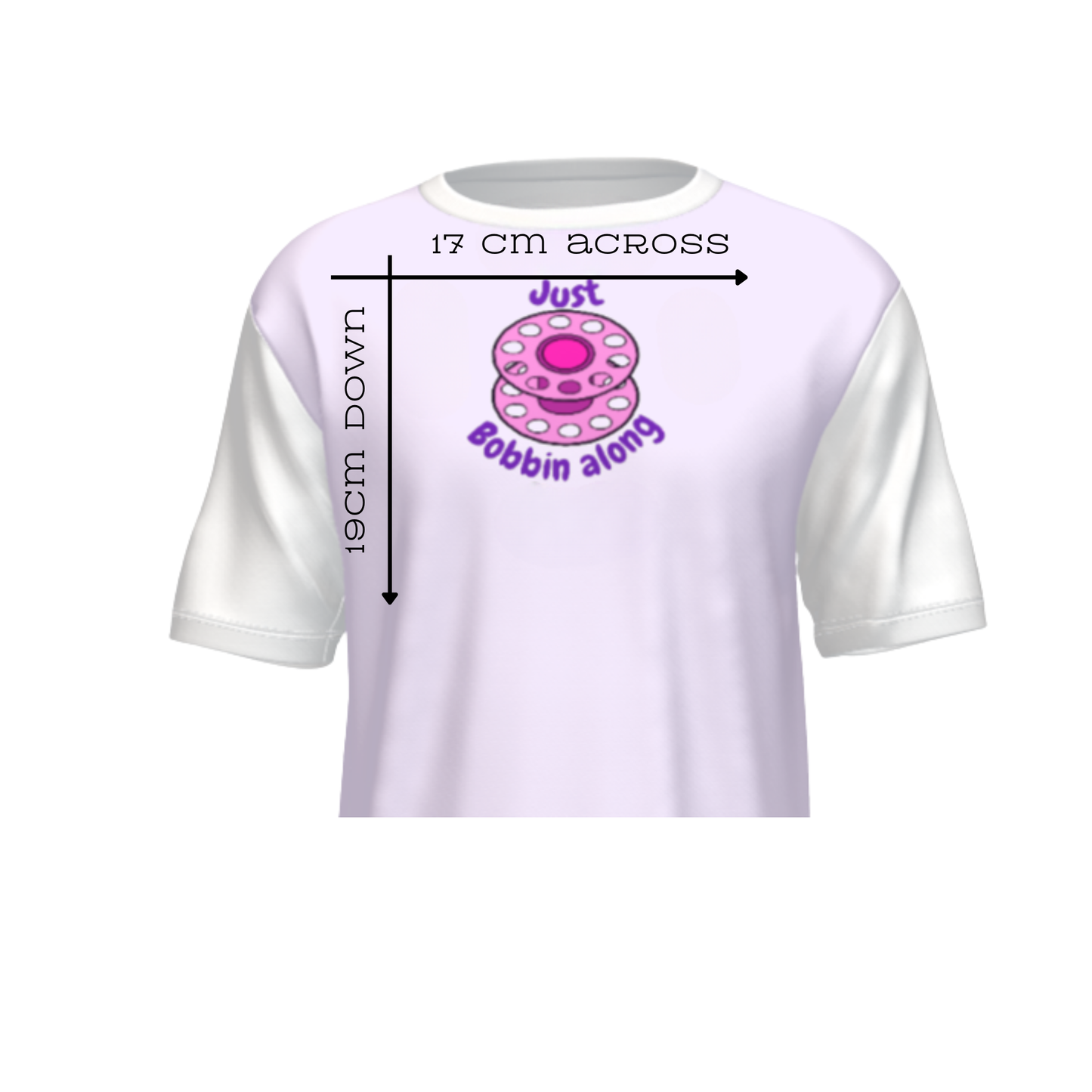 Iron on T shirt decals or make your own bag panels