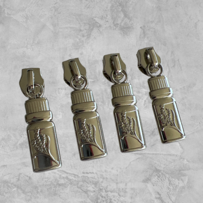 Essential Oil Bottle #5 zipper pull
