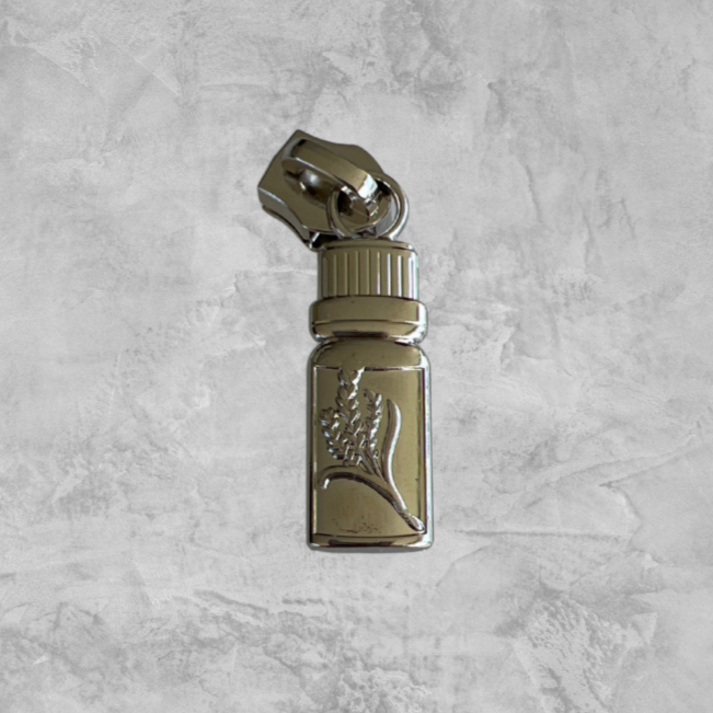 Essential Oil Bottle #5 zipper pull
