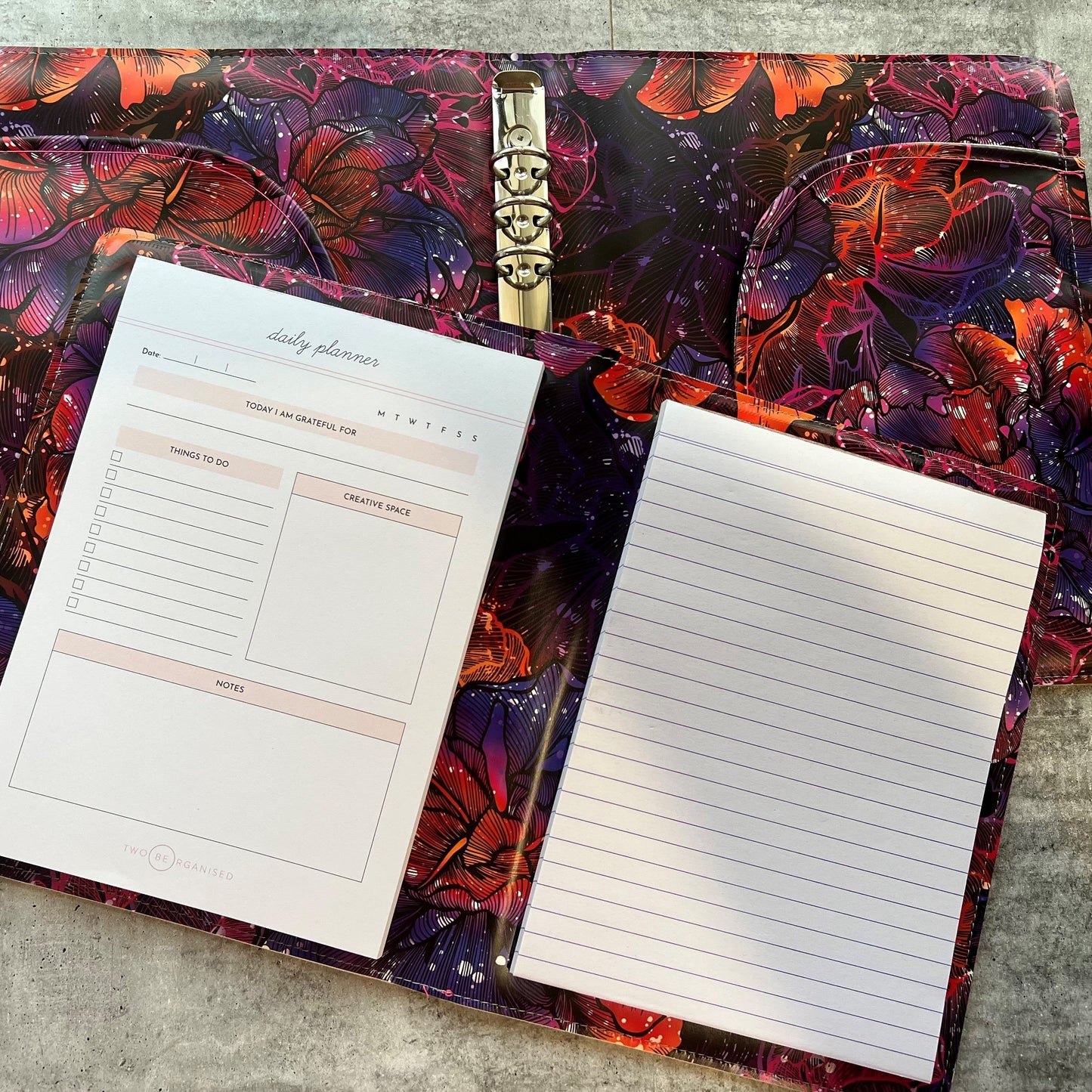 The Joint venture Planner and Notepad Cover PDF pattern