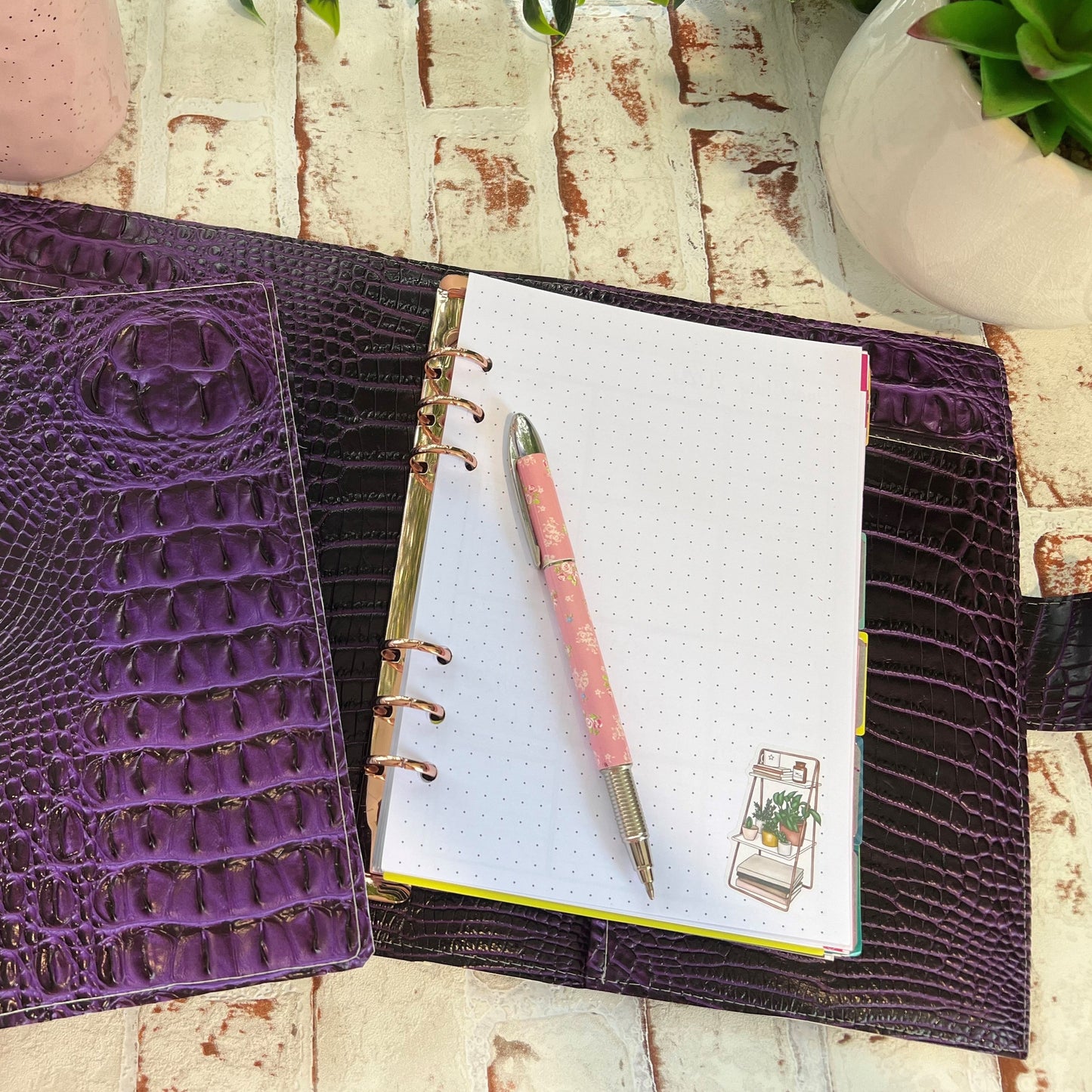 The Joint venture Planner and Notepad Cover PDF pattern