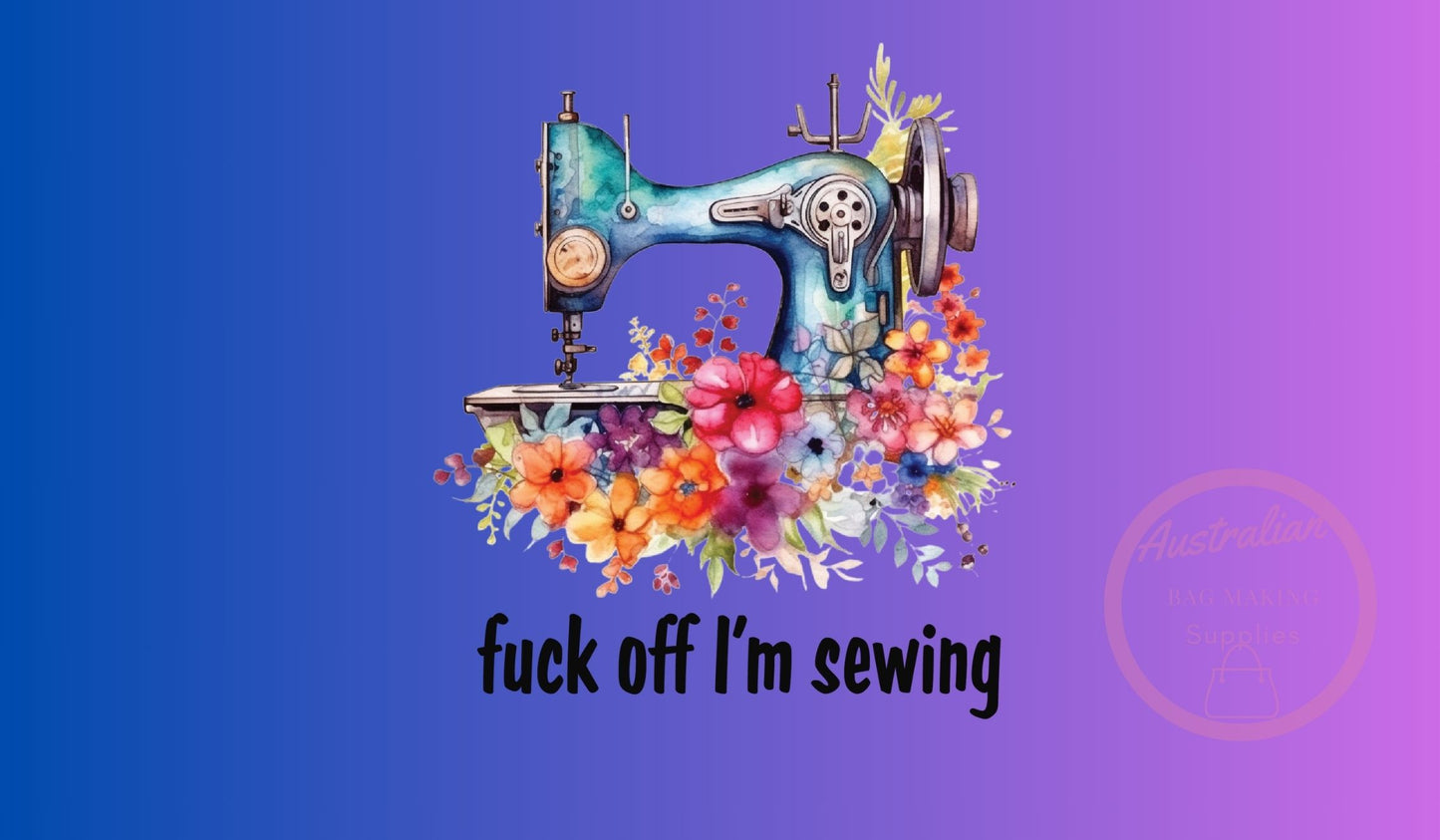 Sewing Machine Mat adults only FO