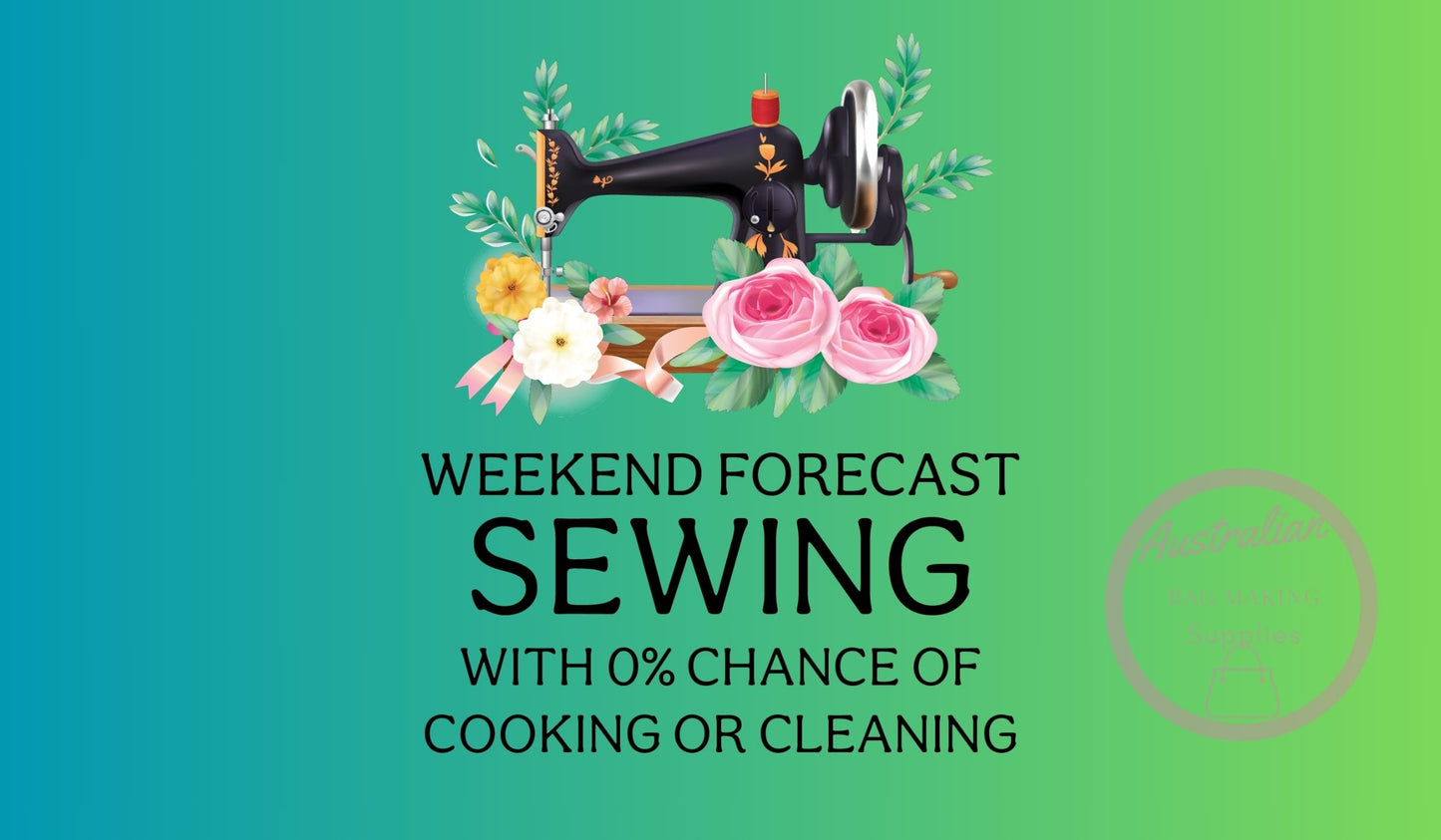 Sewing Machine Mat Weekend Forecast 3 colours