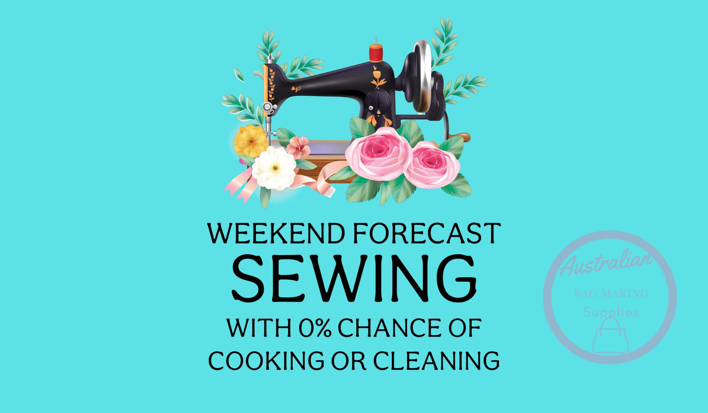 Sewing Machine Mat Weekend Forecast 3 colours