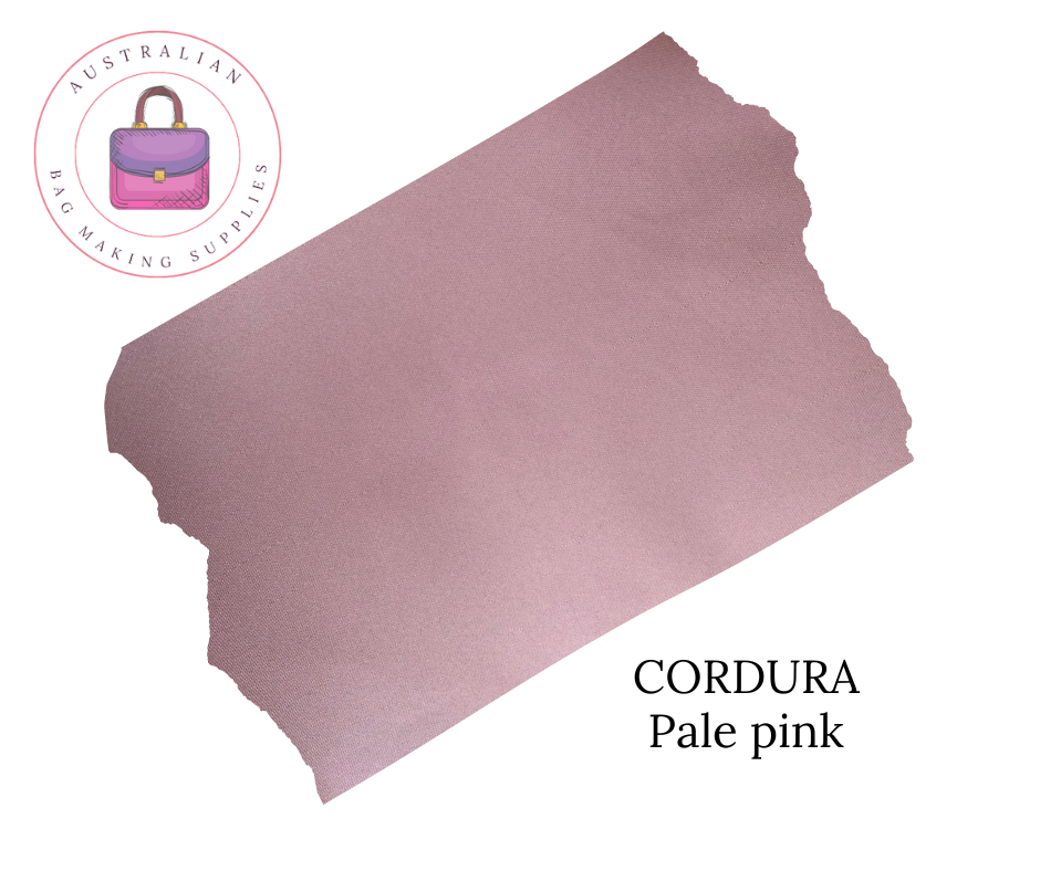 Cordura style Waterproof Canvas 600D Pale Pink 1m