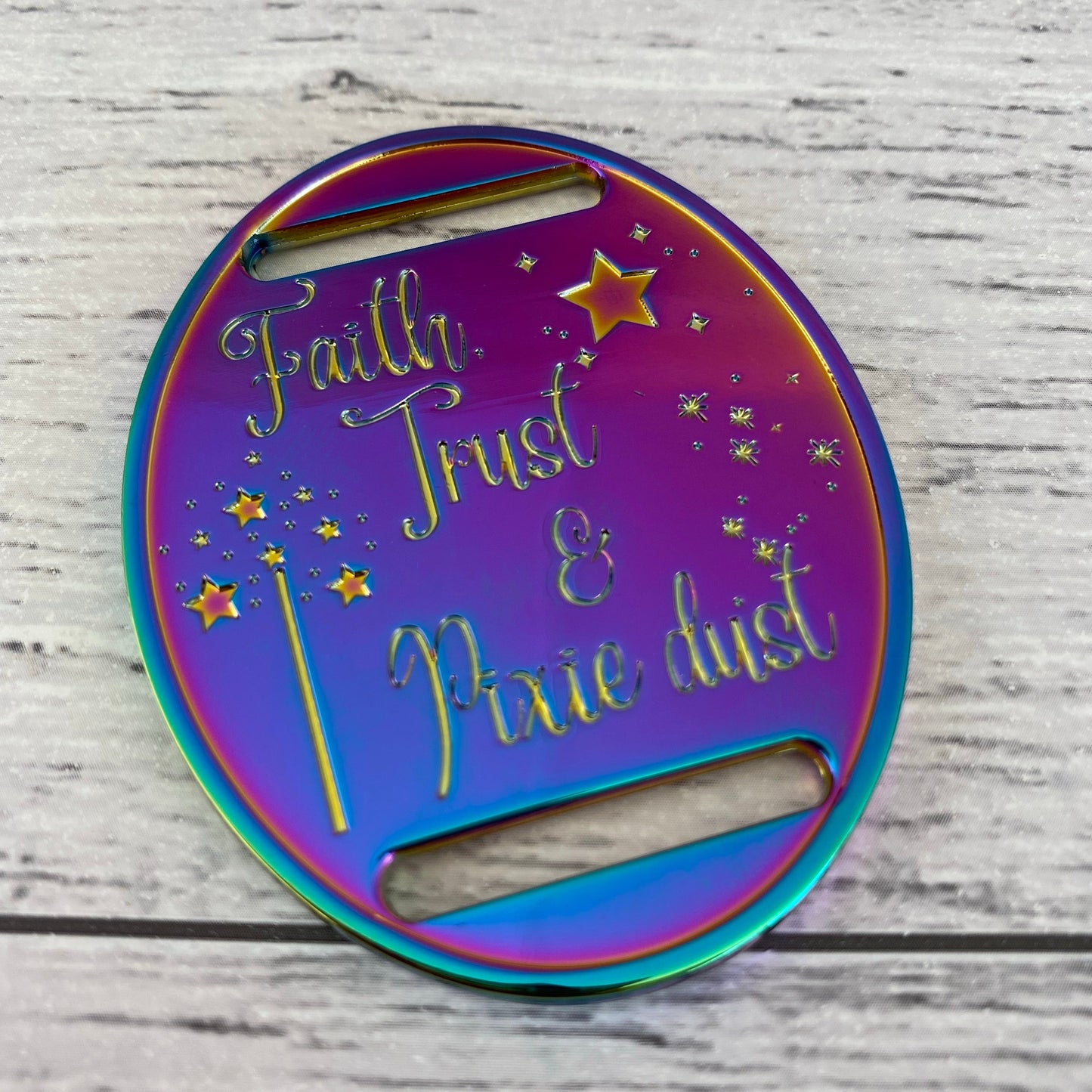 Strap connector Fairies collection Rainbow