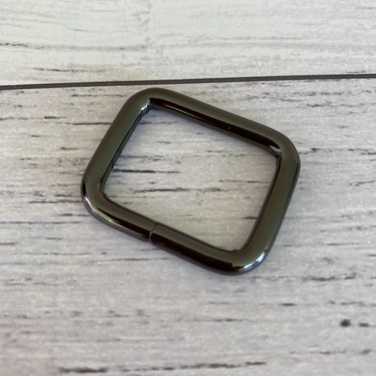 Bag Making rectangle rings 25mm Gunmetal