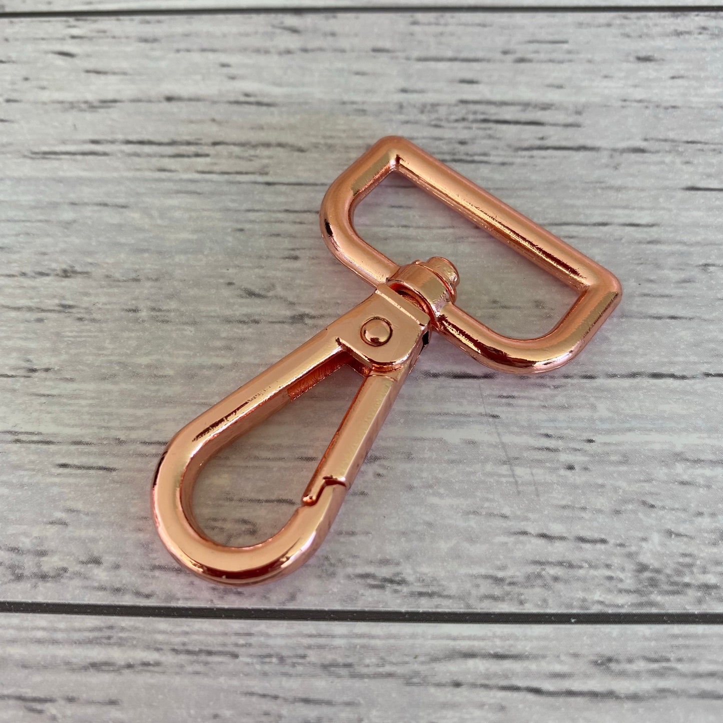 Bag making Swivel Clips 25mm Rose Gold