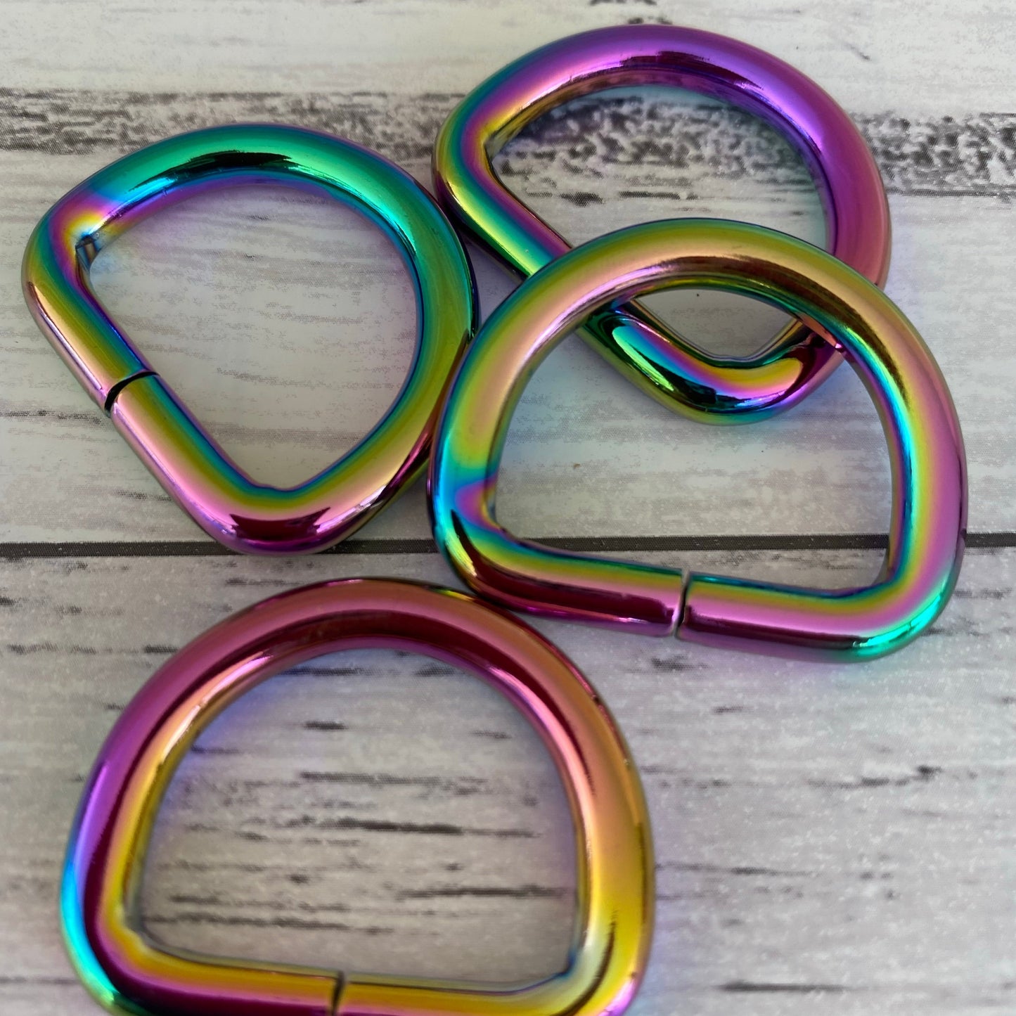 D Rings 25mm Rainbow