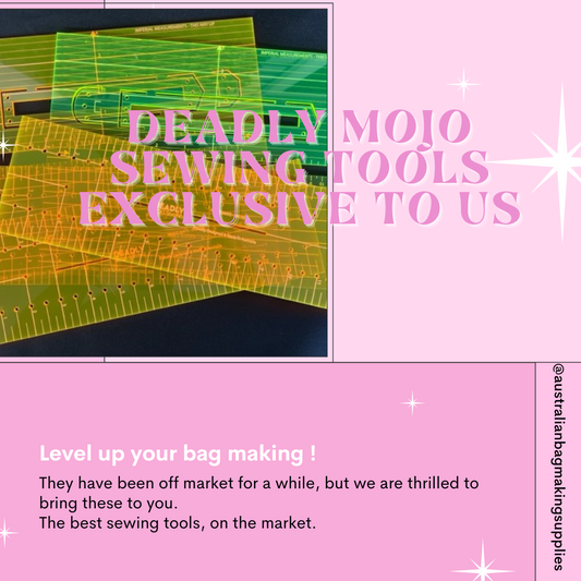 Introducing Deadly Mojo Sewing tools