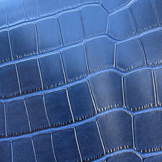 Croc texture Navy