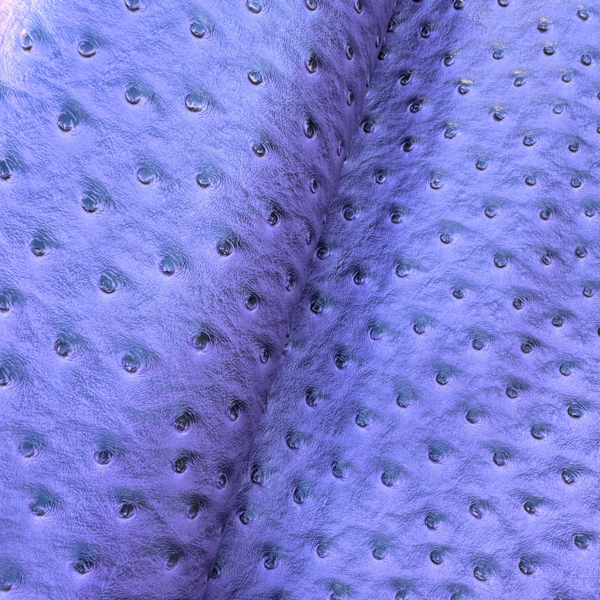 Ostrich textured vinyl / faux leather purple