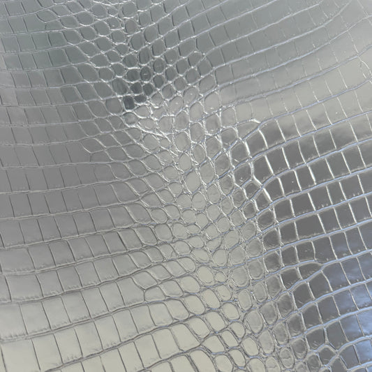 Croc texture classic black