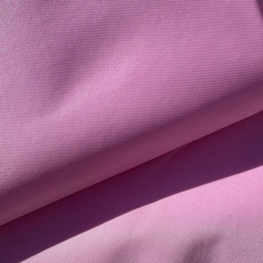 Satin finish nylon twill Soft pink