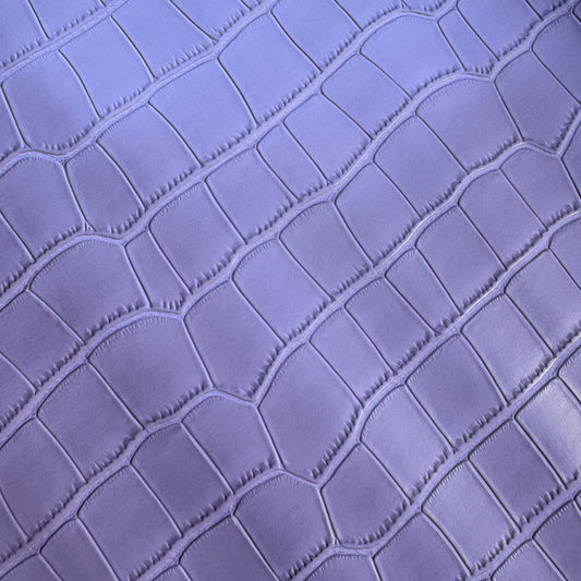 Croc texture light purple