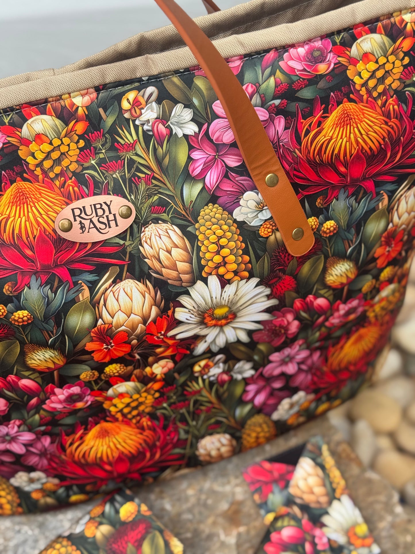 Premium Faux leather bag handles rivet in