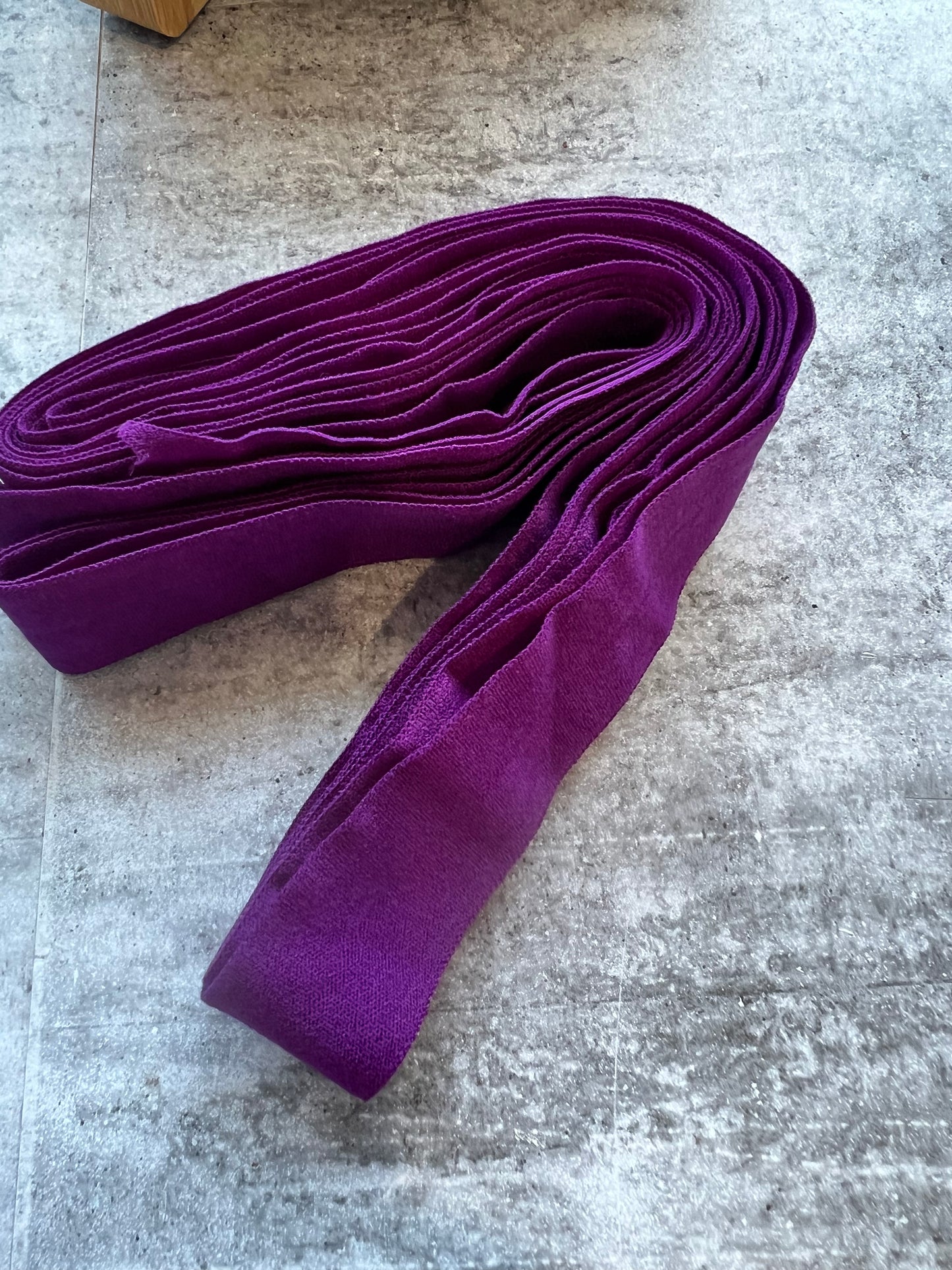 Fold Over Elastic various colours 3m bundles Matte finish