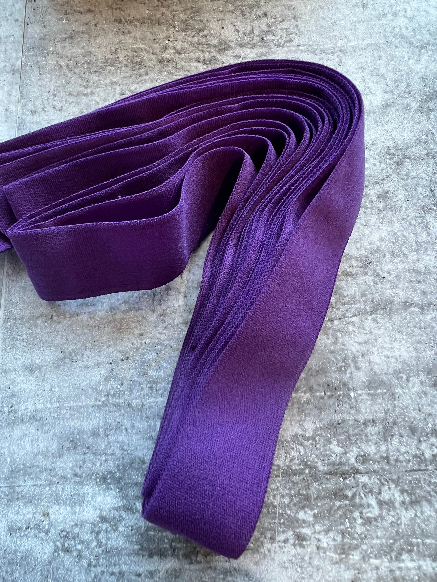 Fold Over Elastic various colours 3m bundles Matte finish