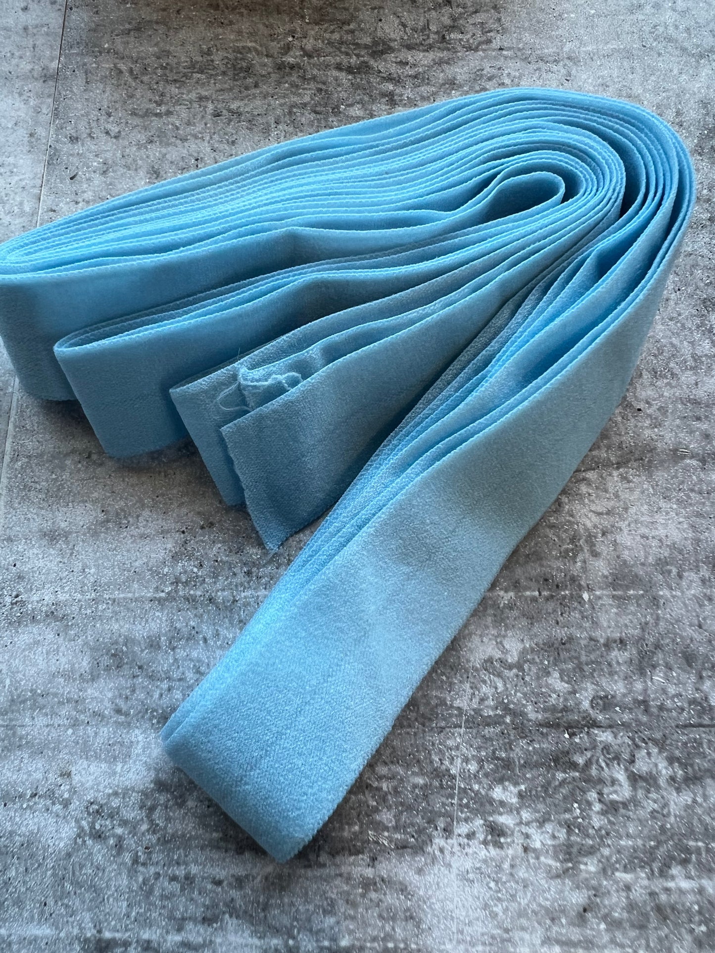 Fold Over Elastic various colours 3m bundles Matte finish