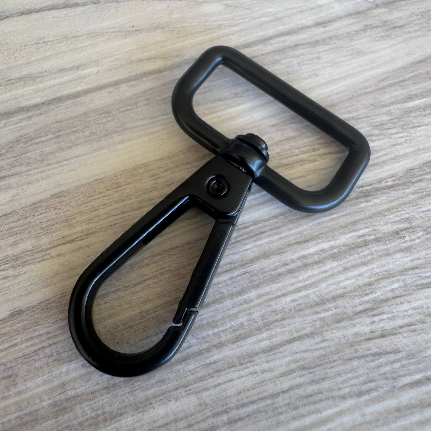 Bag making Swivel Clips 25mm Matte Black