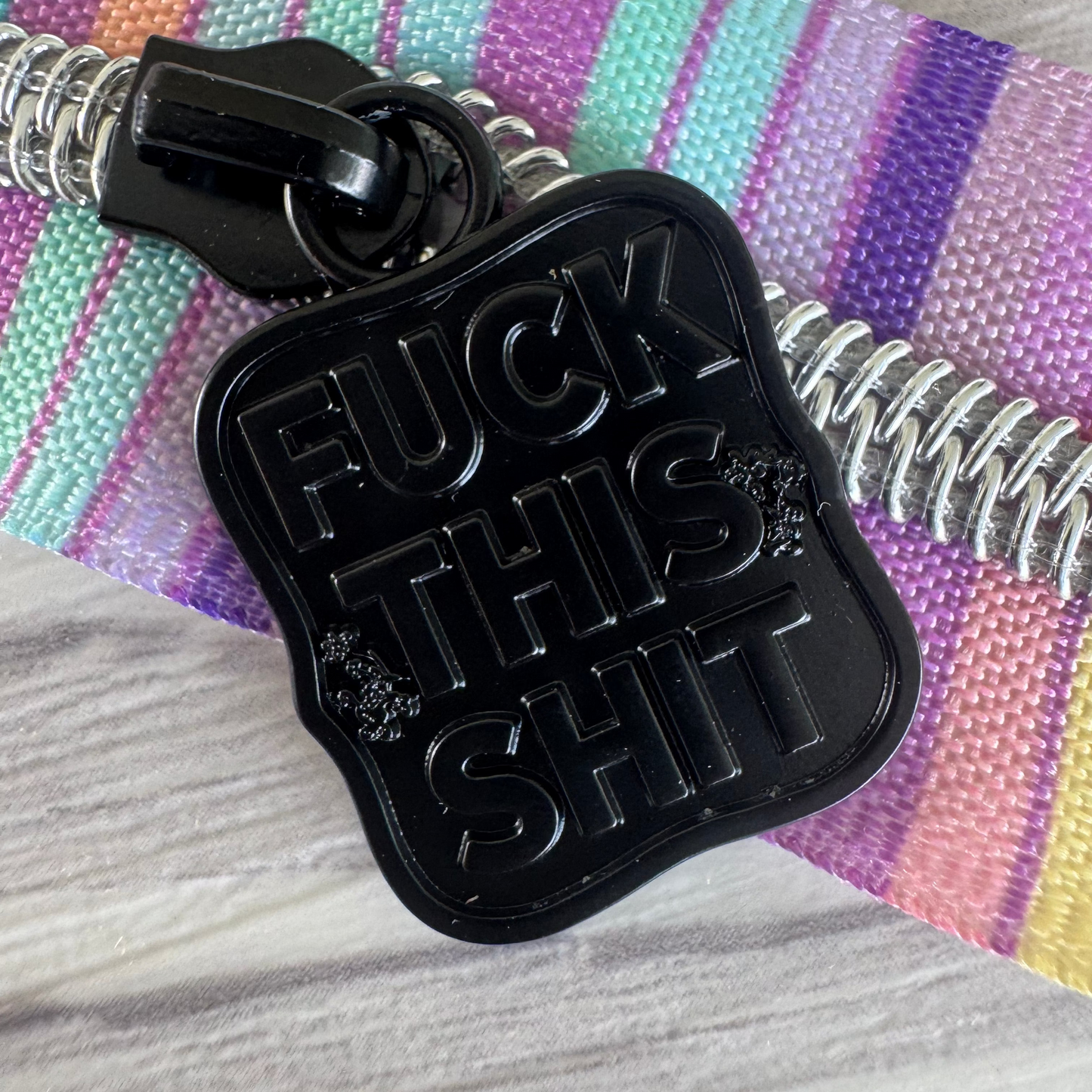 #5 Zipper Pull adults only sweary pull