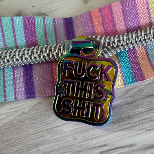 #5 Zipper Pull adults only sweary pull