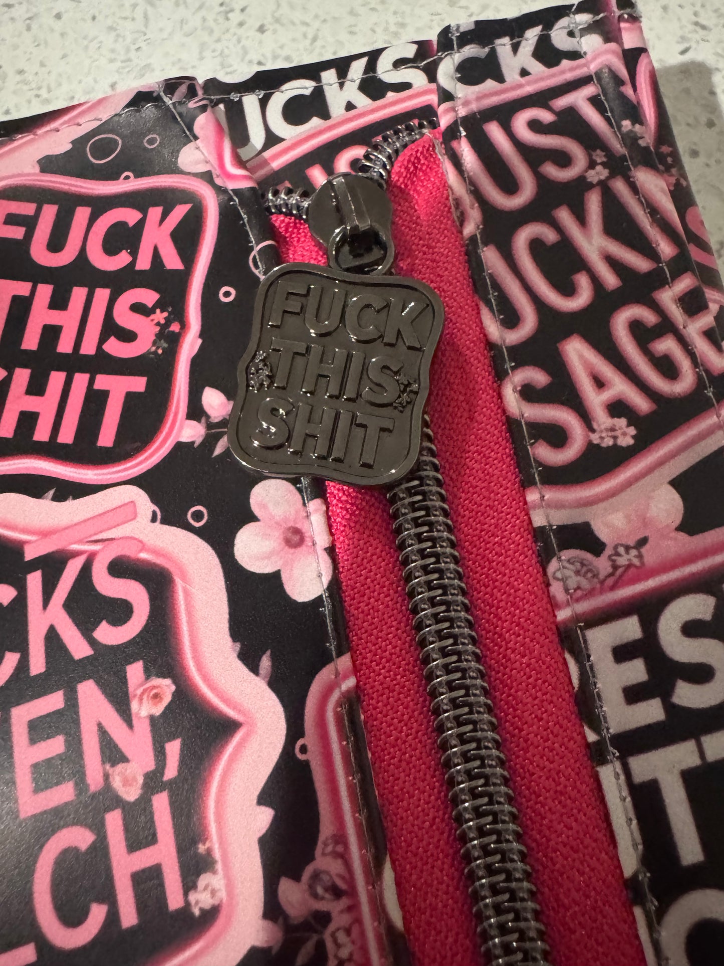 #5 Zipper Pull adults only sweary pull