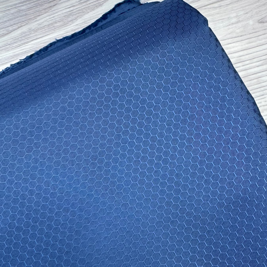 Waterproof Oxford Nylon lining fabric 420D honeycomb navy