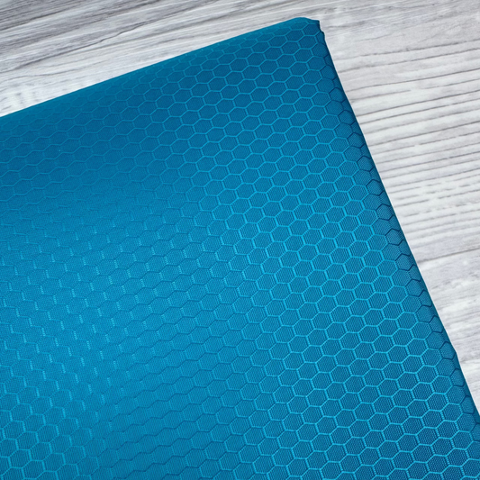 Waterproof Oxford Nylon lining fabric 420D honeycomb teal