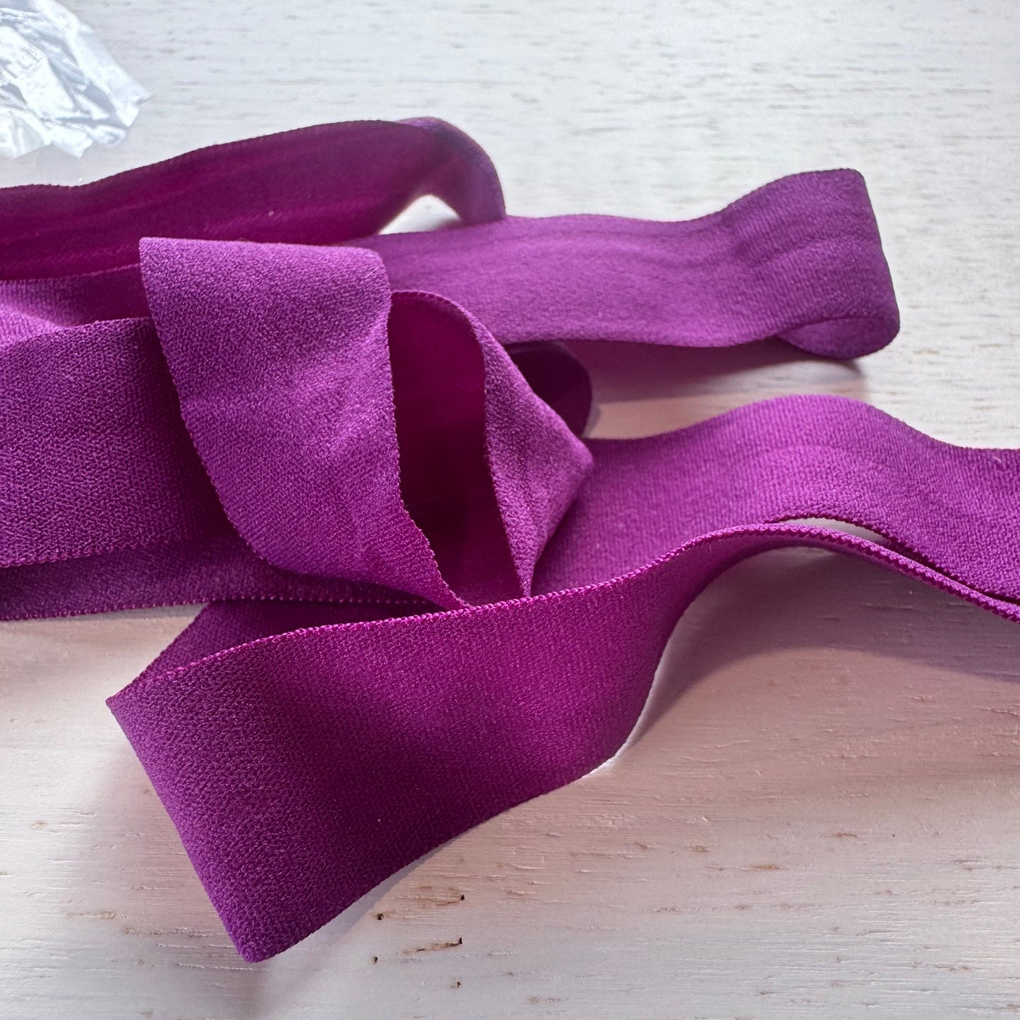 Fold Over Elastic various colours 3m bundles Matte finish