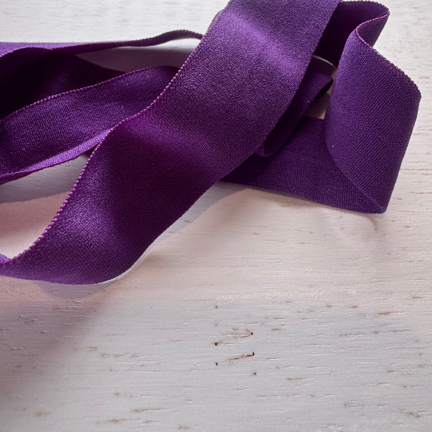 Fold Over Elastic various colours 3m bundles Matte finish