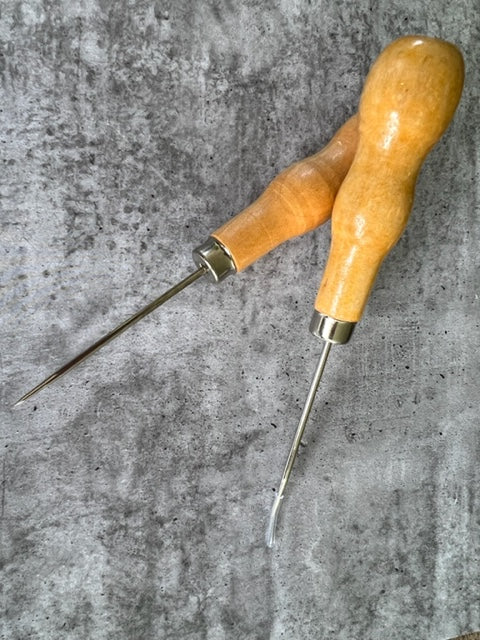 Awl wooden handle