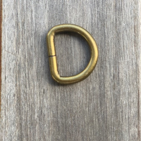 D Rings 25mm Antique bronze
