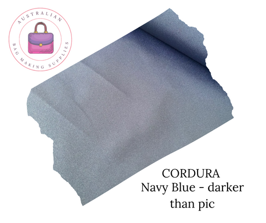 Cordura style Waterproof Canvas 600D Navy 150cm wide due in mid May