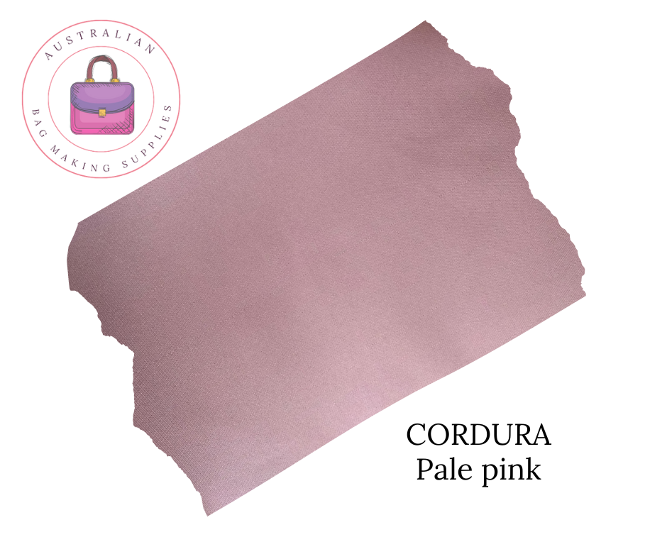 Cordura style Waterproof Canvas 600D Pale Pink 1m or half metre lengths 150cm wide