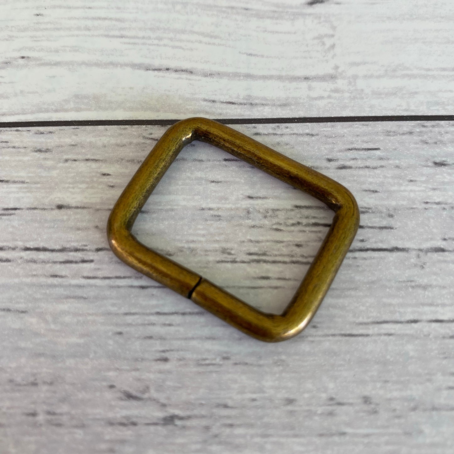 Bag Making rectangle rings 25mm Bronze