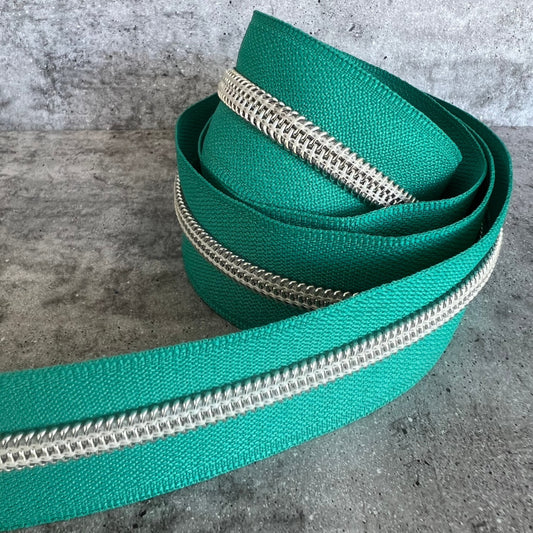 #5 zipper tape Teal 3m value pack available